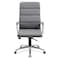 Officesource Merak Collection Executive High Back with Chrome Frame 1501VGR - alternate 2